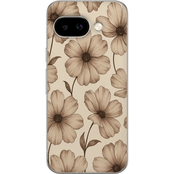Google Pixel 9a Läpinäkyvä kuori Pastel Rush