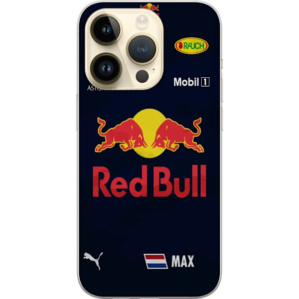 Apple iPhone 15 Pro Gjennomsiktig deksel Red Bull Formula 2