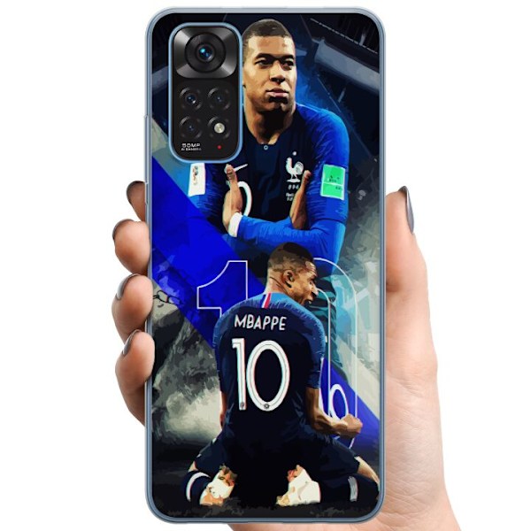 Xiaomi Redmi Note 11 TPU Mobilcover Kylian Mbappé