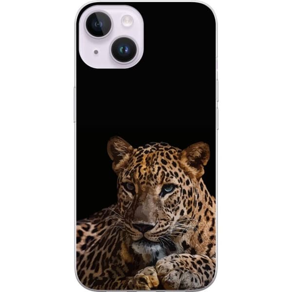 Kompatibelt Mobildeksel til Apple iPhone 14 Leopard
