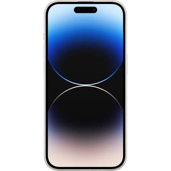 Apple iPhone 14 Pro Gennemsigtig cover Louis Vuitton Mørk Tilstand Design Sort Luksus Stil Mode Populær Grafisk Mønster Modeikon Luksusmærke