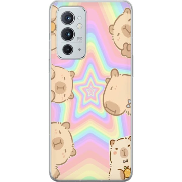 OnePlus 9RT 5G Läpinäkyvä kuori Kawaii Capybara Galaxy Söp