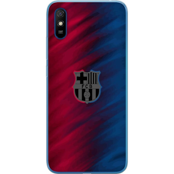 Xiaomi Redmi 9A Genomskinligt Skal FC Barcelona