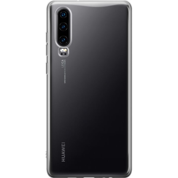 Huawei P30 Transparent mobilcover TPU