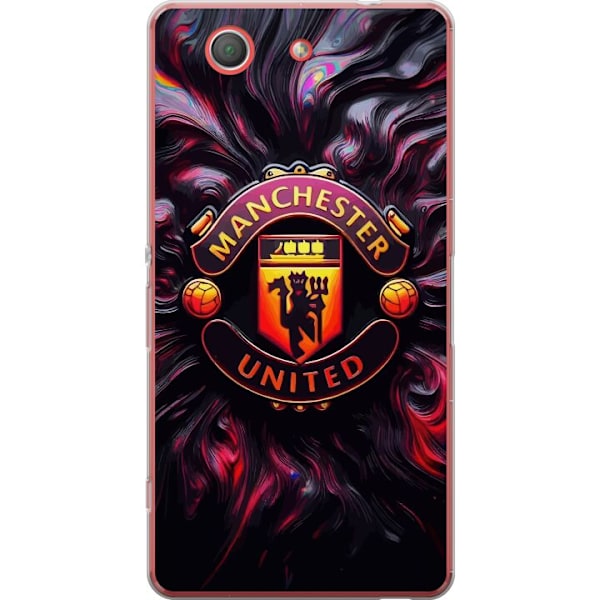 Sony Xperia Z3 Compact Gennemsigtig cover Manchester United