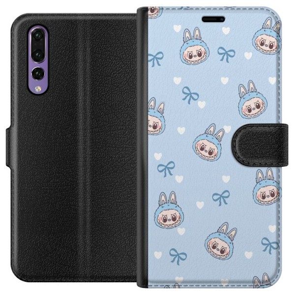 Huawei P20 Pro Tegnebogsetui Labubu Ildånd