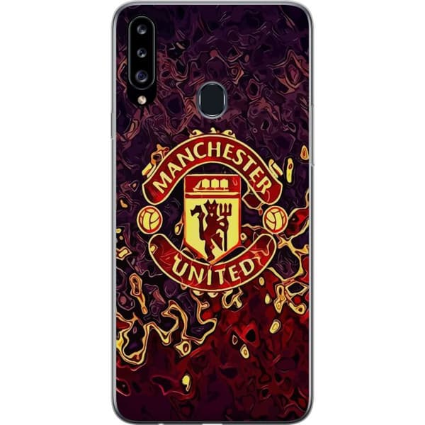 Kompatibelt Mobildeksel til Samsung Galaxy A20s Manchester United