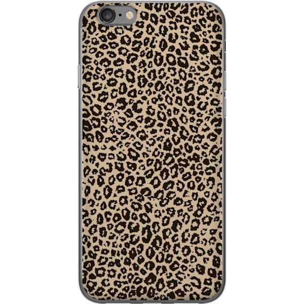 Apple iPhone 6s Gennemsigtig cover Leopard Mønster