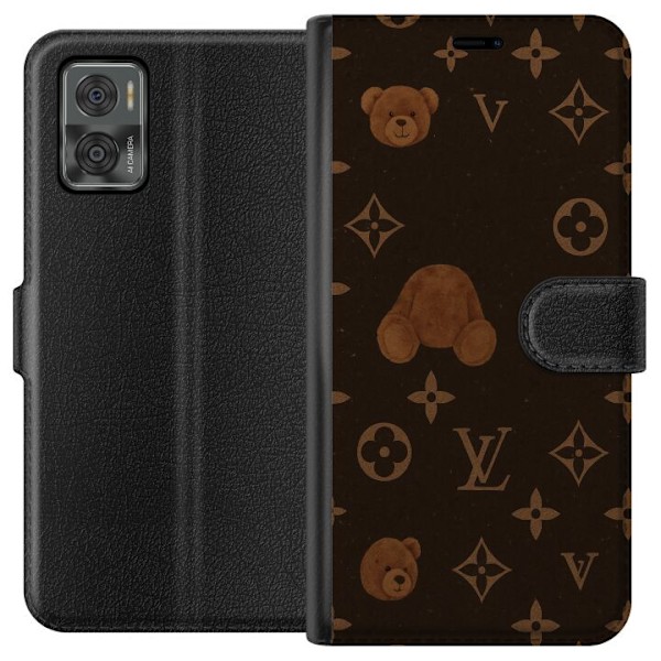 Motorola Moto E22i Lommeboketui Plush Luxe