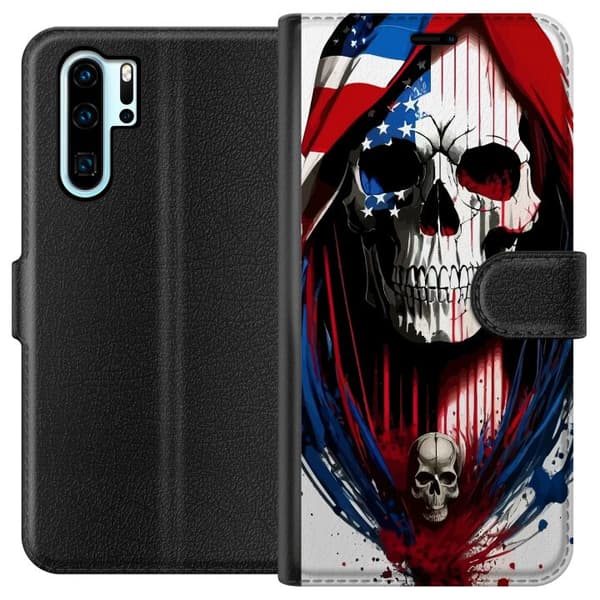 Kompatibelt Lommeboketui til Huawei P30 Pro Skall