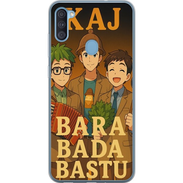 Samsung Galaxy A11 Gjennomsiktig deksel KAJ Bara bare bade i b