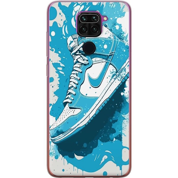 Xiaomi Redmi Note 9 Läpinäkyvä kuori Nike