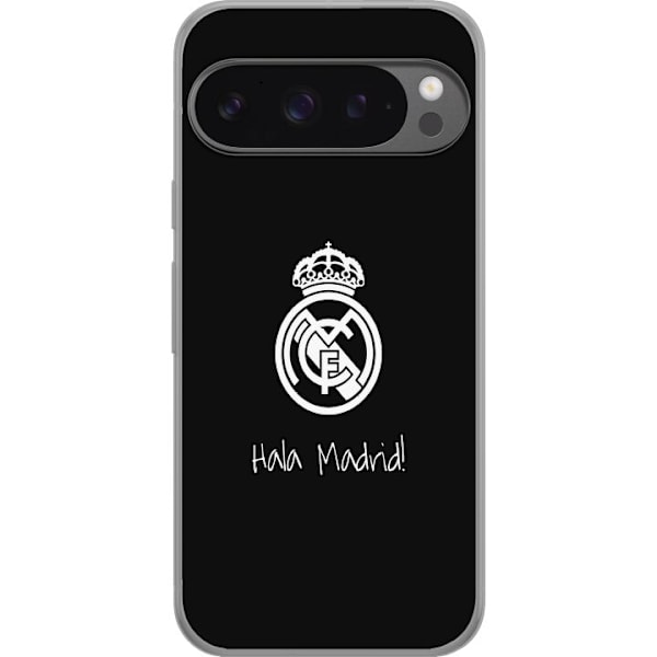 Google Pixel 9 Pro XL Genomskinligt Skal Real Madrid