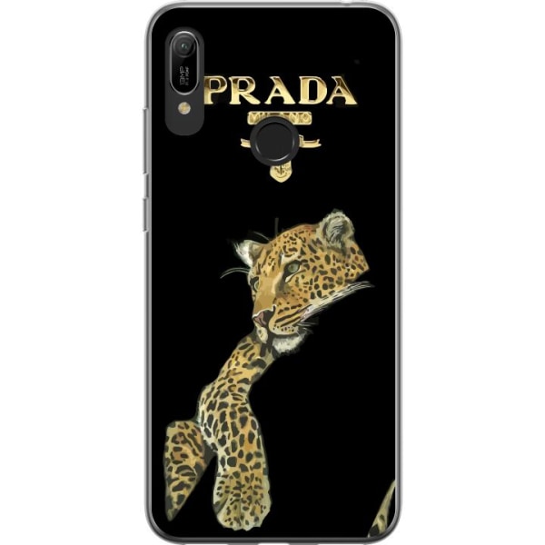 Huawei Y6 (2019) Gennemsigtig cover Prada Leopard