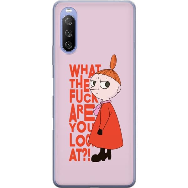 Kompatibelt Mobildeksel til Sony Xperia 10 III Lite Lilla My Förvånad rosa