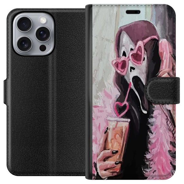 Apple iPhone 16 Pro Max Plånboksfodral Ghostface