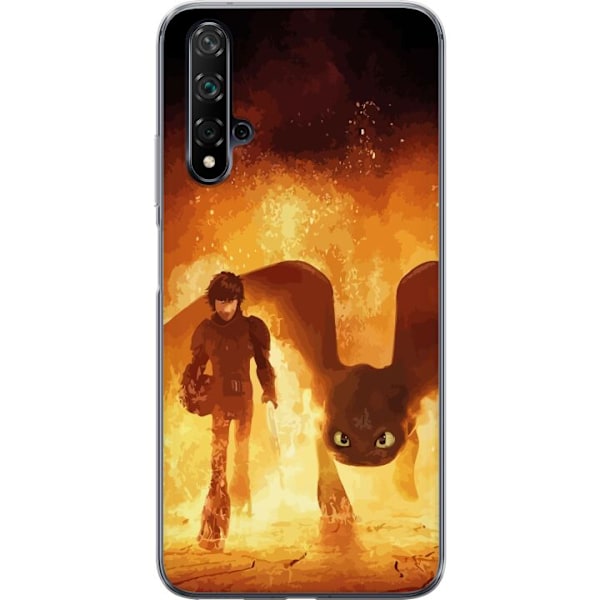 Huawei nova 5T Genomskinligt Skal Draktränaren