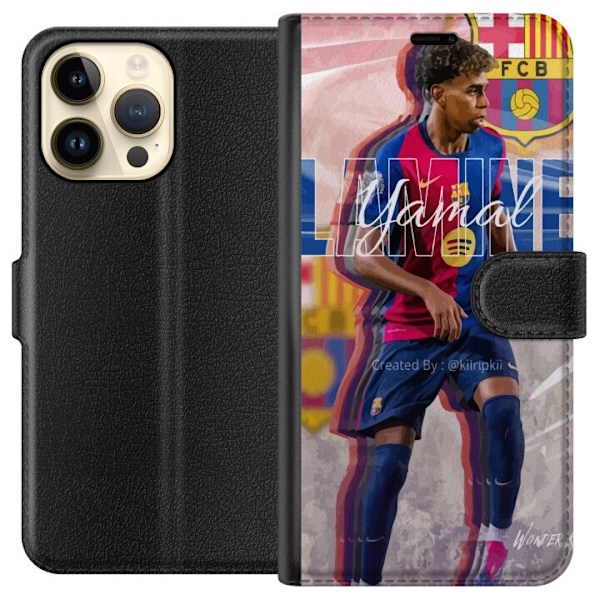 Apple iPhone 15 Pro Max Lommeboketui Lamine Yamal FCB