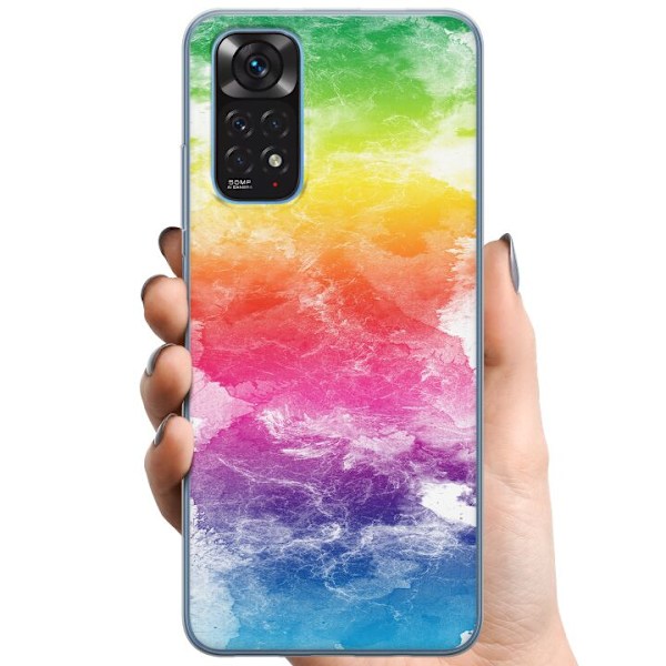 Xiaomi Redmi Note 11 TPU Mobildeksel Vannfarget Fading