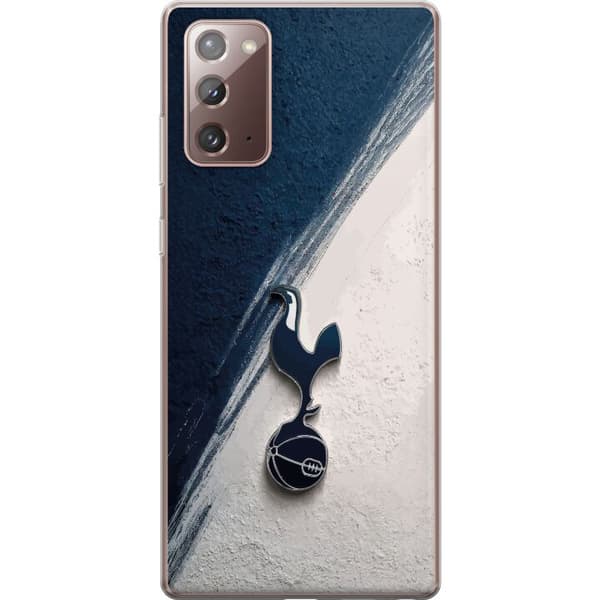 Kompatibelt Mobildeksel til Samsung Galaxy Note20 Tottenham Hotspur-emblemet i minimalistisk mørk design blå