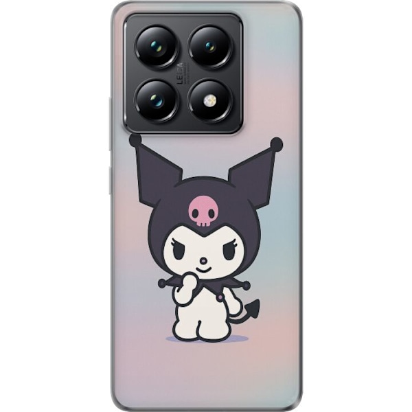 Xiaomi 14T Genomskinligt Skal Kawaii Sanrio Kuromi