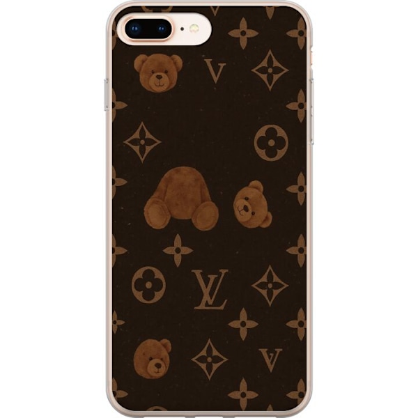 Apple iPhone 8 Plus Läpinäkyvä kuori Plush Luxe
