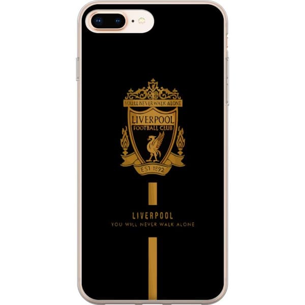 Kompatibel Mobilcover til Apple iPhone 8 Plus Liverpool-klubemblem rød hvid sort design