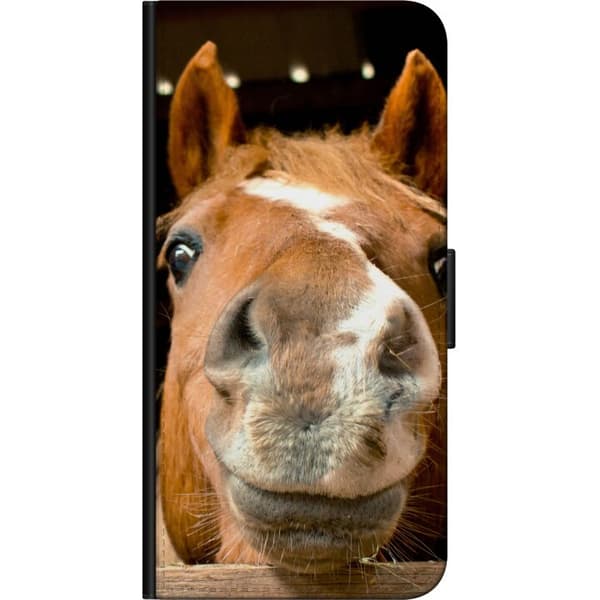 Kompatibel Tegnebogsetui til Samsung Galaxy A03s Glade Hest