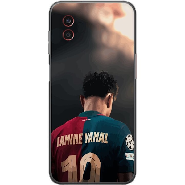 Samsung Galaxy Xcover6 Pro Genomskinligt Skal Lamine Yamal