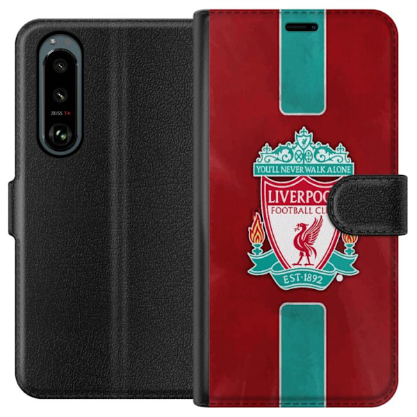 Sony Xperia 5 III Plånboksfodral Liverpool FC – Klassisk Fo
