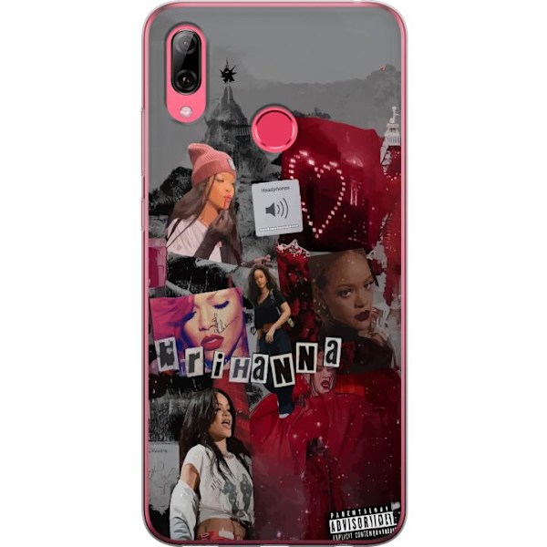 Huawei Y7 (2019) Läpinäkyvä kuori Rihanna – Iconic Fashio