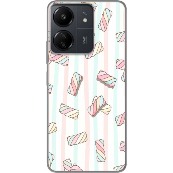 Xiaomi Redmi 13C Läpinäkyvä kuori Marshmallow