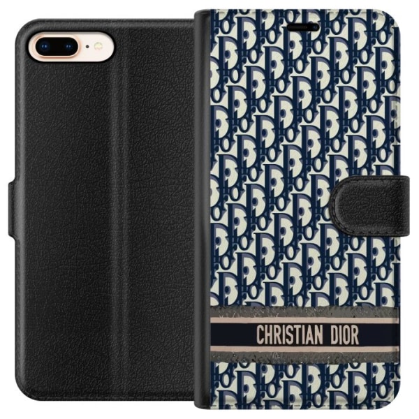 Apple iPhone 8 Plus Tegnebogsetui Christian Dior