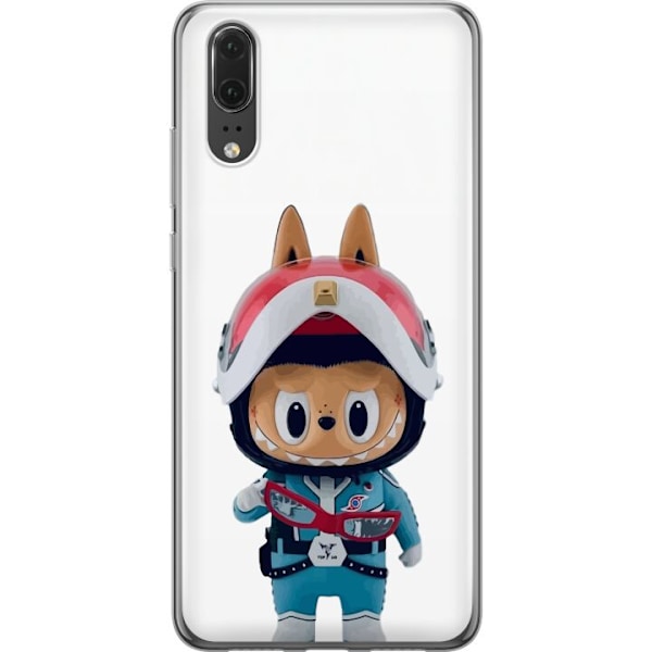 Huawei P20 Läpinäkyvä kuori How2work Labubu hirviöt x Ultr