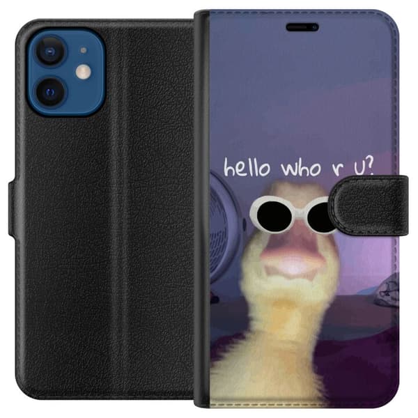 Yhteensopiva Lompakkokotelo Apple iPhone 12 mini Kuka olet?