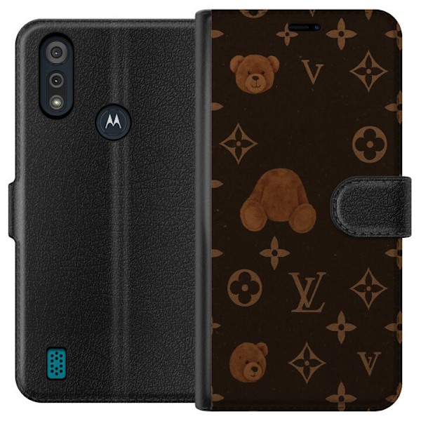 Motorola Moto E6i Lompakkokotelo Plush Luxe