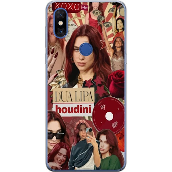 Xiaomi Mi Mix 3 Genomskinligt Skal Dua Lipa – Fashion & Styl