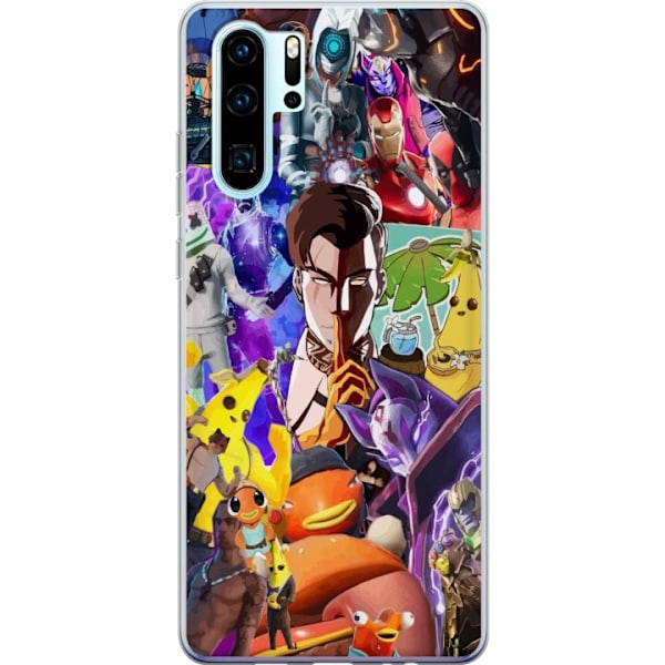 Huawei P30 Pro Genomskinligt Skal Fortnite