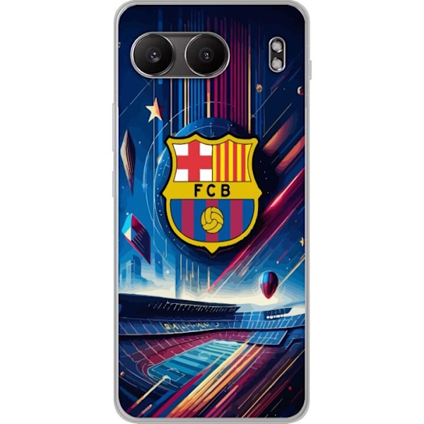 OnePlus Nord 4 Genomskinligt Skal FC Barcelona