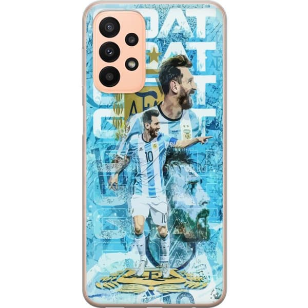Kompatibelt Mobildeksel til Samsung Galaxy A23 Argentina - Messi