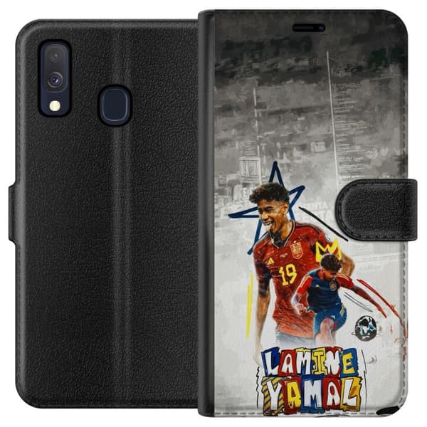 Kompatibel Tegnebogsetui til Samsung Galaxy A40 Lamine Yamal