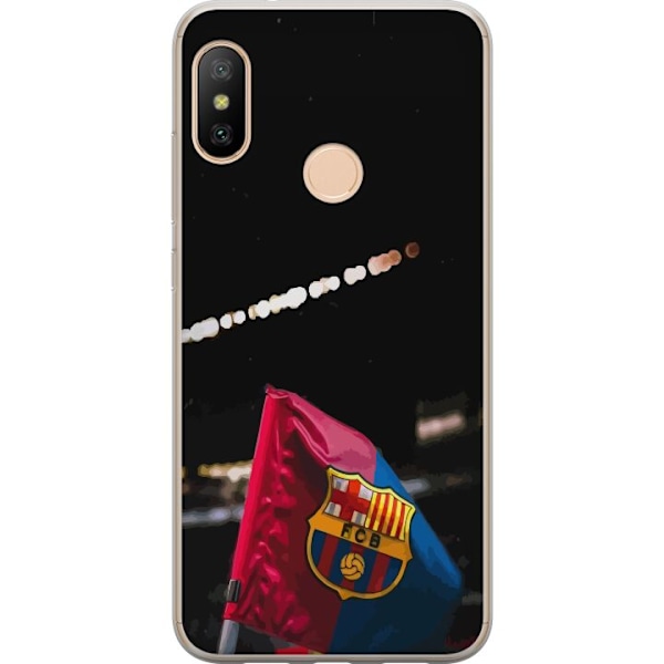 Xiaomi Redmi 6 Pro Genomskinligt Skal FCB Barcelona