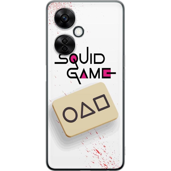 OnePlus Nord CE 3 Lite Läpinäkyvä kuori Squid Game