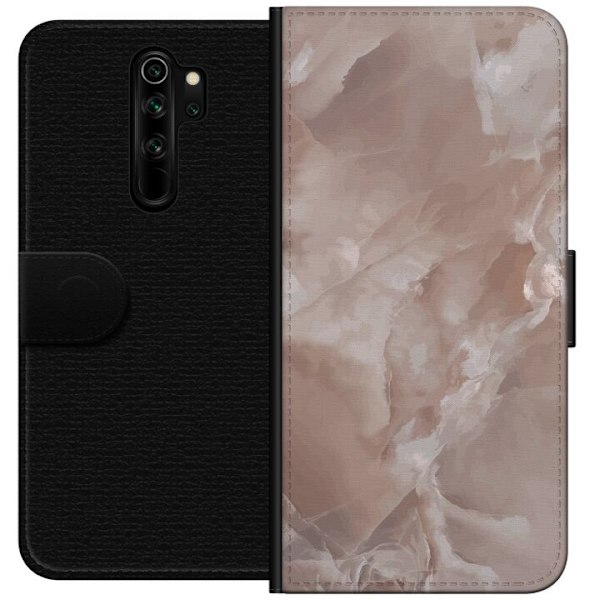 Xiaomi Redmi Note 8 Pro  Plånboksfodral Marmor Rosa