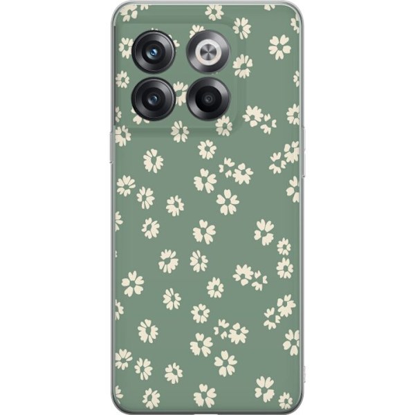 OnePlus 10T Genomskinligt Skal Blomsterdröm – färgglatt blommönster
