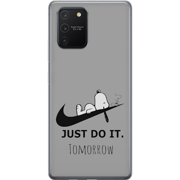 Samsung Galaxy S10 Lite Genomskinligt Skal Just Do It, NIKE