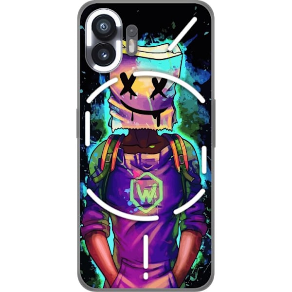 Nothing Phone (2) Gjennomsiktig deksel Fortnite Marshmello