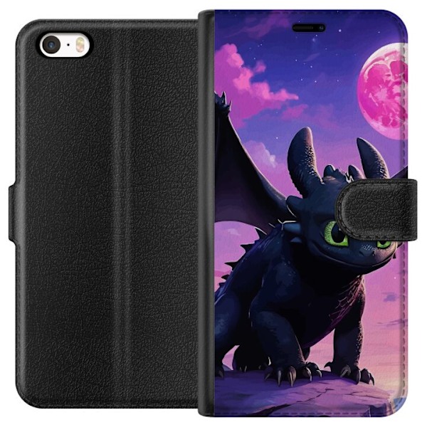 Apple iPhone 5 Plånboksfodral How to Train Your Dragon (Draktränaren)