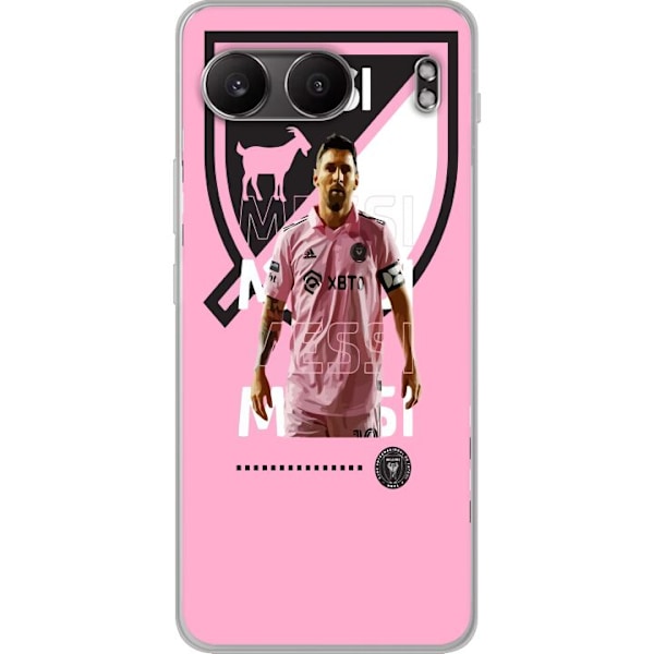 OnePlus Nord 4 Gennemsigtig cover Lionel Messi