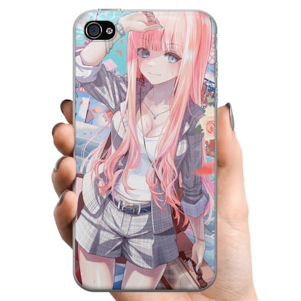 Apple iPhone 4s TPU Mobilskal Anime girl cute